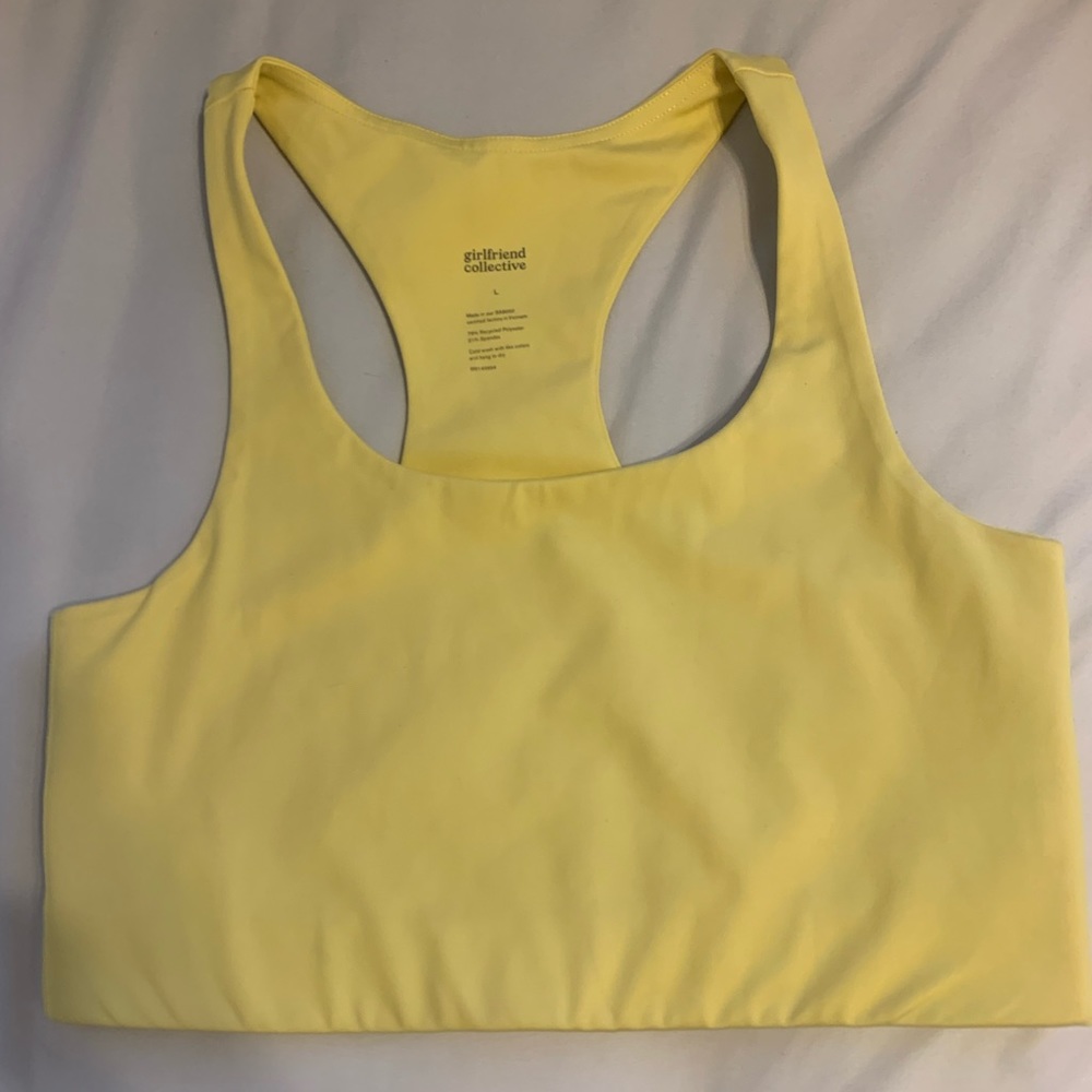 Girlfriend Collective Yellow Top